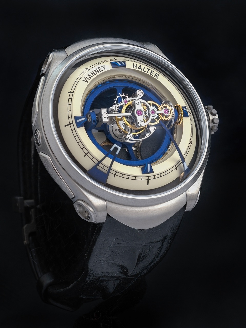 Deep space tourbillon top