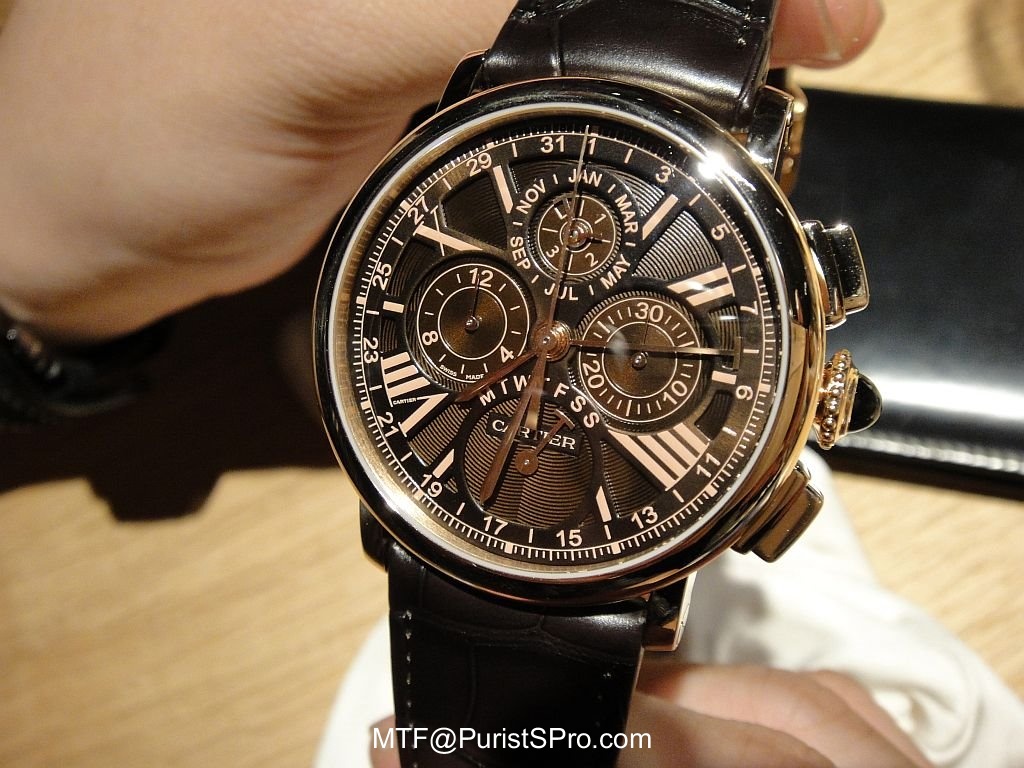 cartier perpetual calendar watch