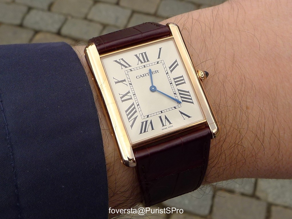 Introducing: The Cartier Tank Louis Cartier In Rose Gold With