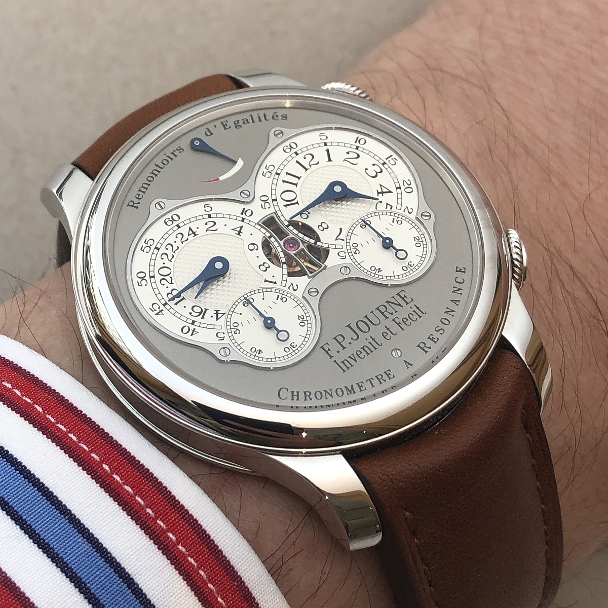 Hands On Review Of The Fp Journe Chronometre A Resonance