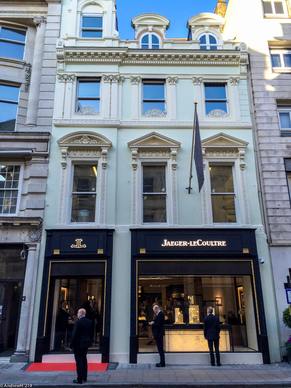Jaeger lecoultre top bond street