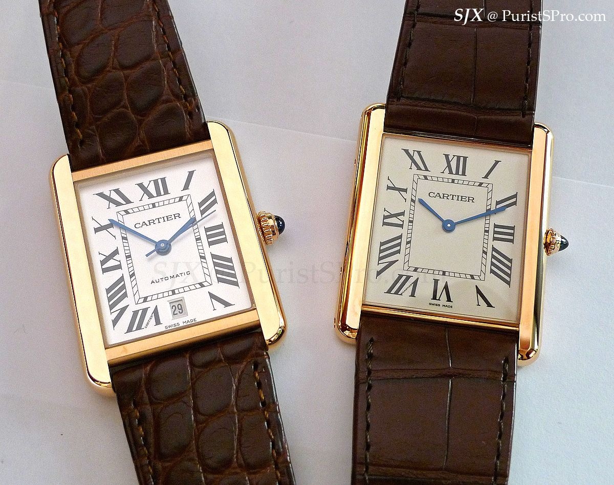 cartier tank solo vs francaise