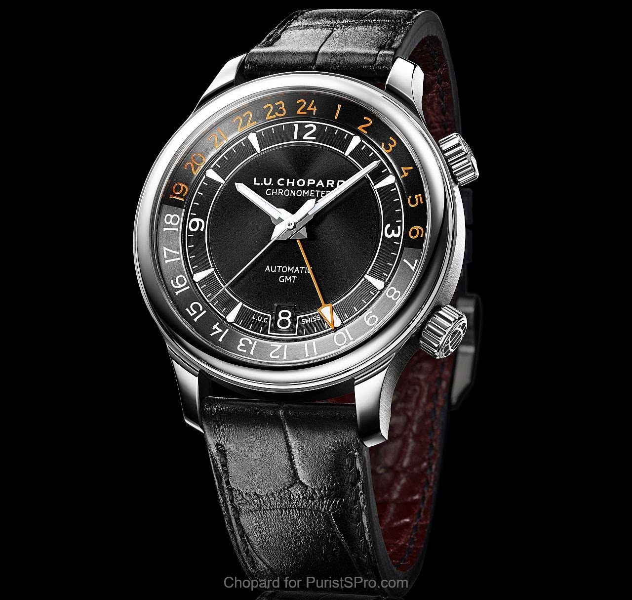 3 time hotsell zone gmt watch