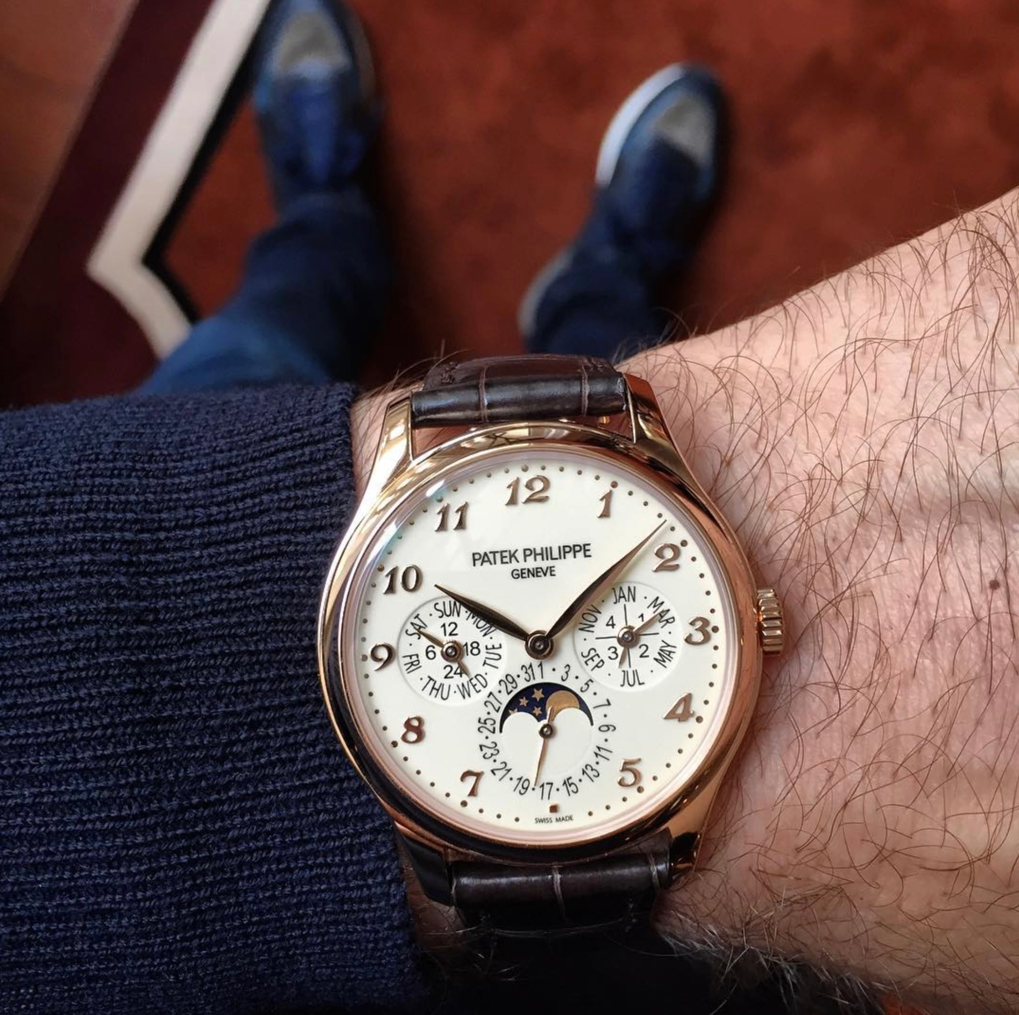 Watch by Patek Philippe, grand complications, 5327