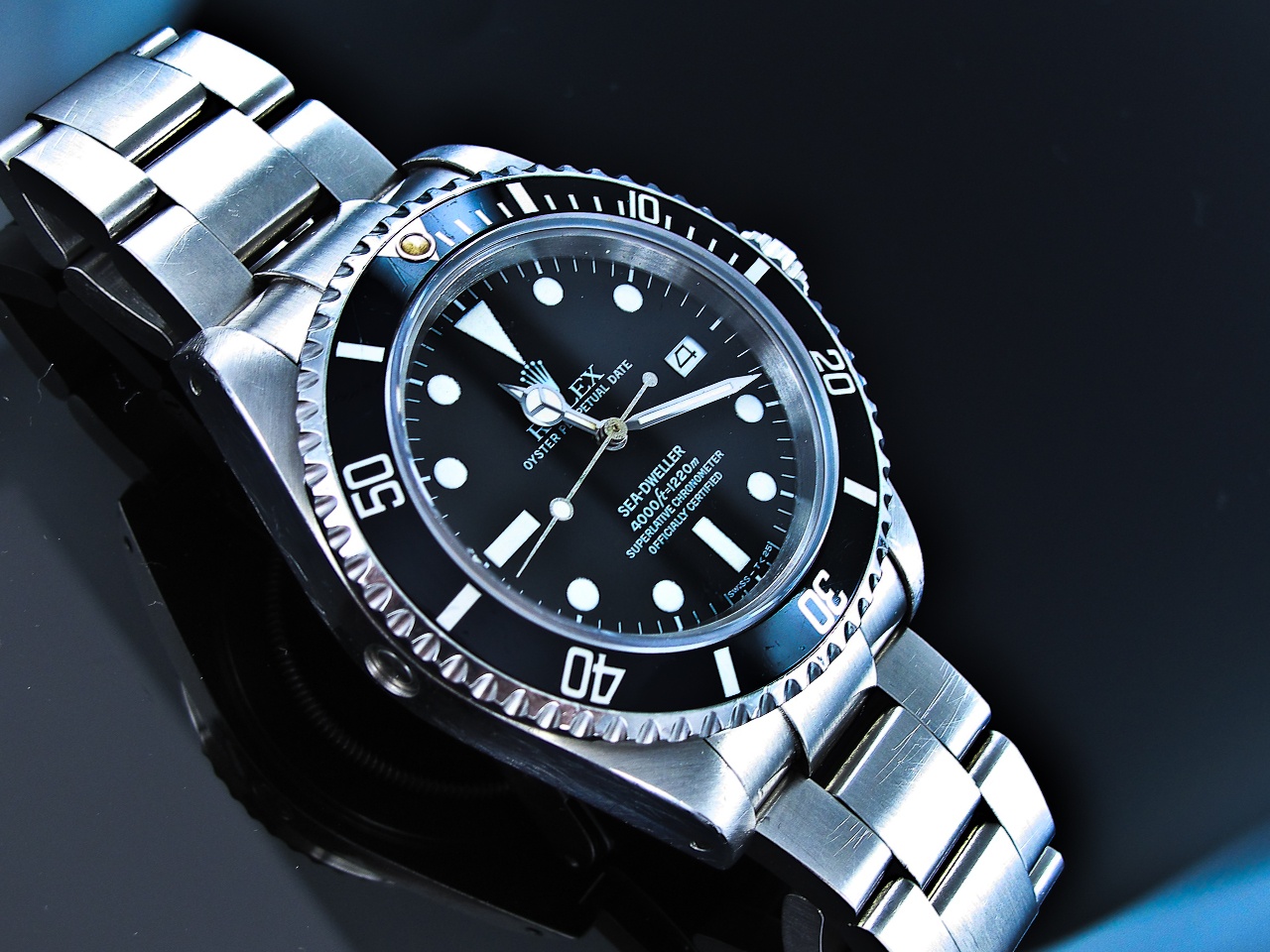 rolex sea dweller 4000 ft 1220 m