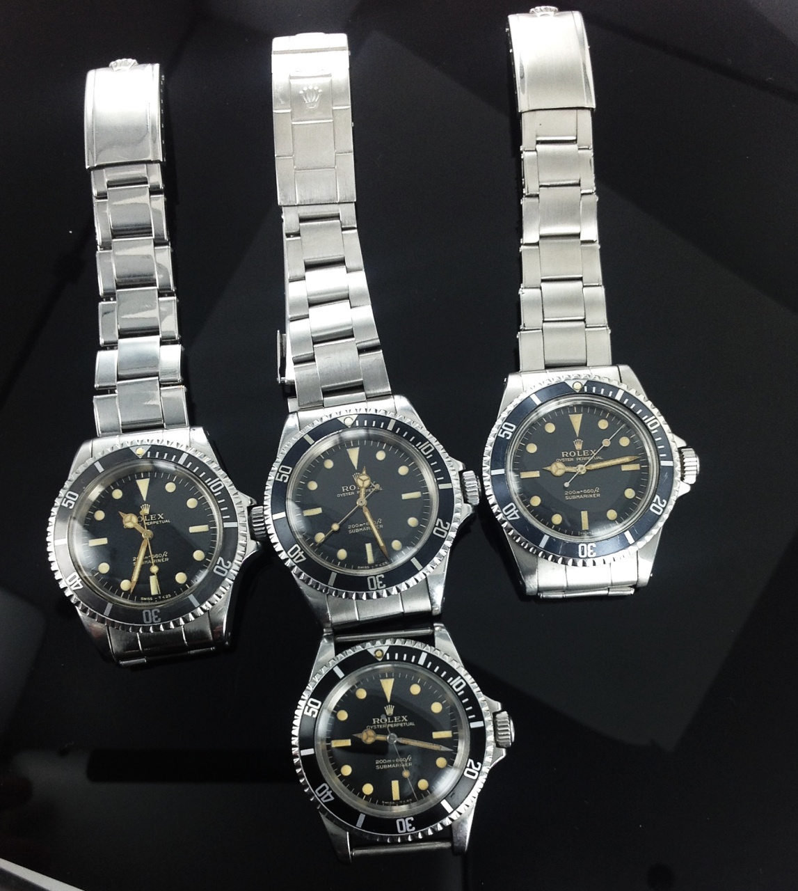 rolex 5513 dial variations