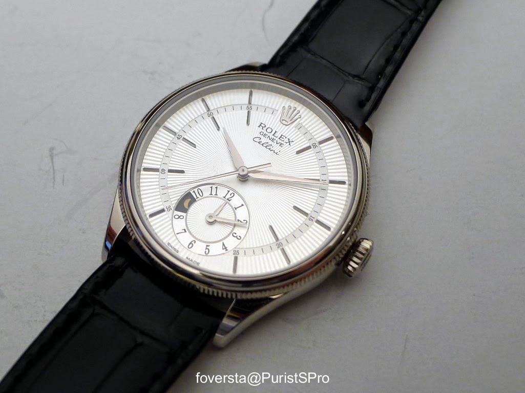 rolex cellini dual time review