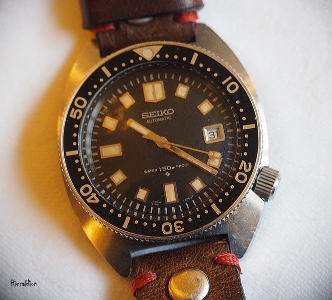 2/3) BACK TO THE FUTURE, Seiko divers review – 6105-811x and comparaison  with the SLA033 / SBEX031 reissue