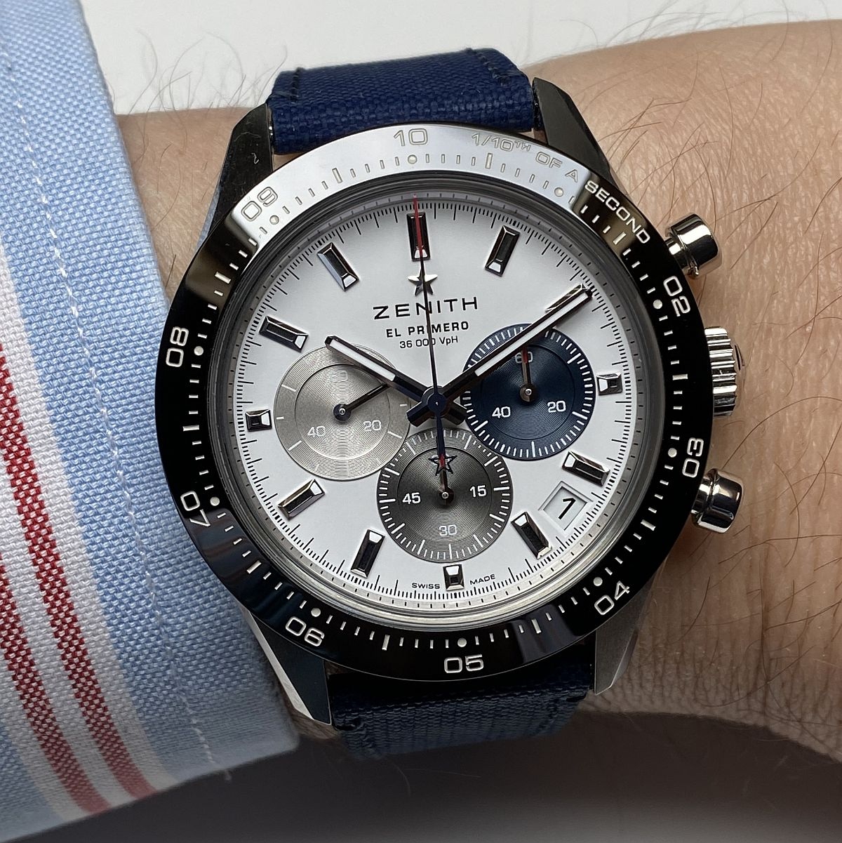 Hands-On With The New Zenith Chronomaster Sport & The 1/10th Second El  Primero - Worn & Wound